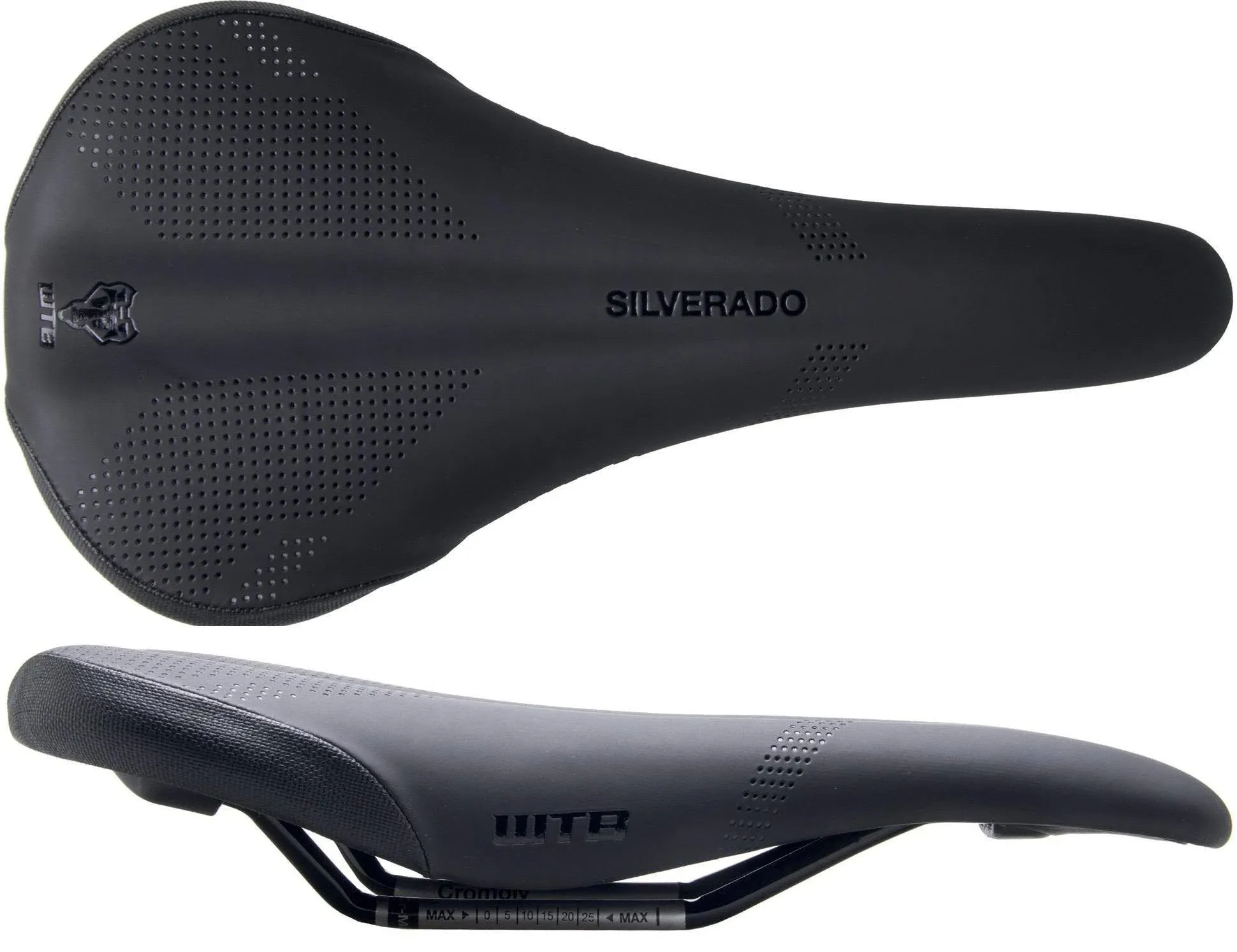 WTB Silverado 265 Narrow FusionForm Stainless Black Saddle