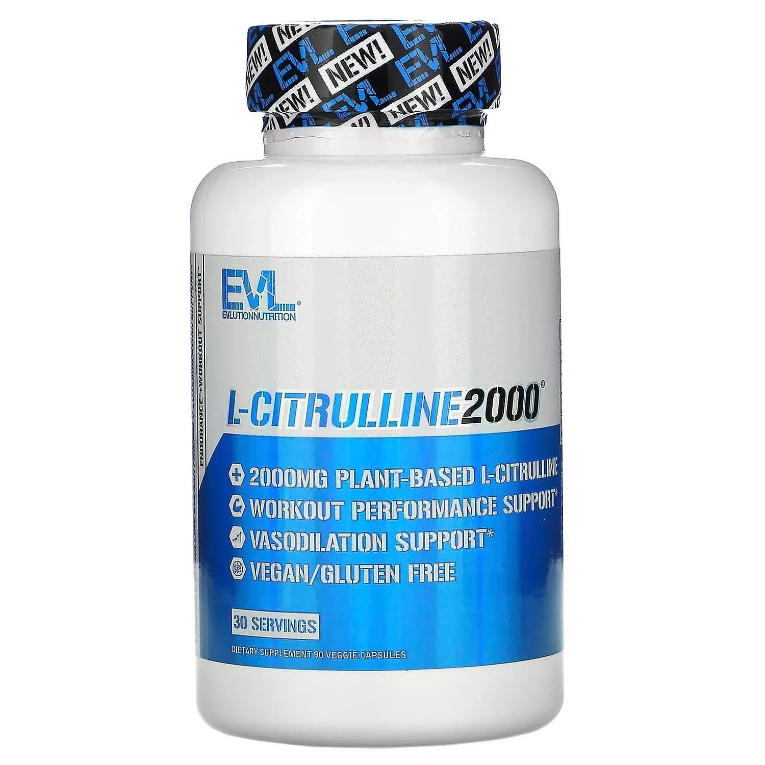 EVLution Nutrition L-Citrulline 90 gélules