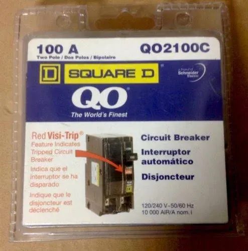 Square D QO2100 Circuit Breaker