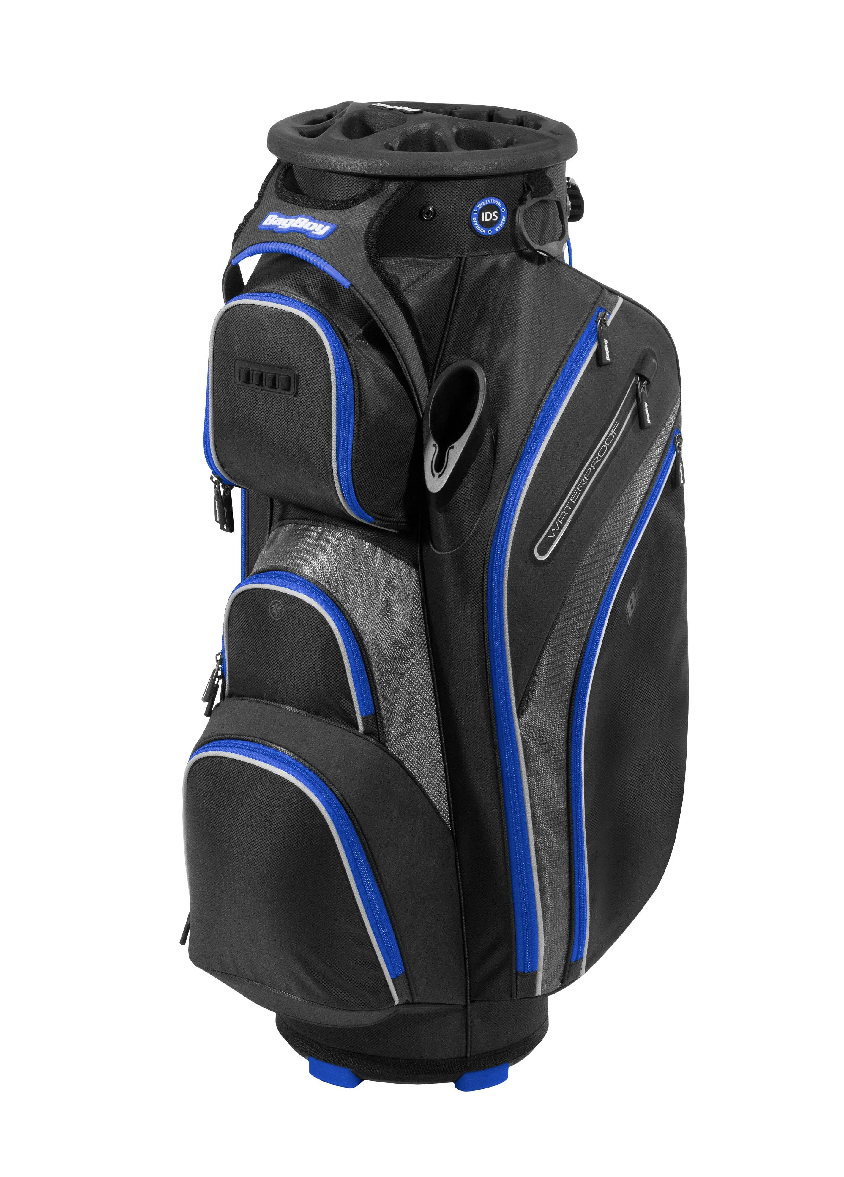 Bag Boy Revolver XP Cart Bag Black/Charcoal/Royal