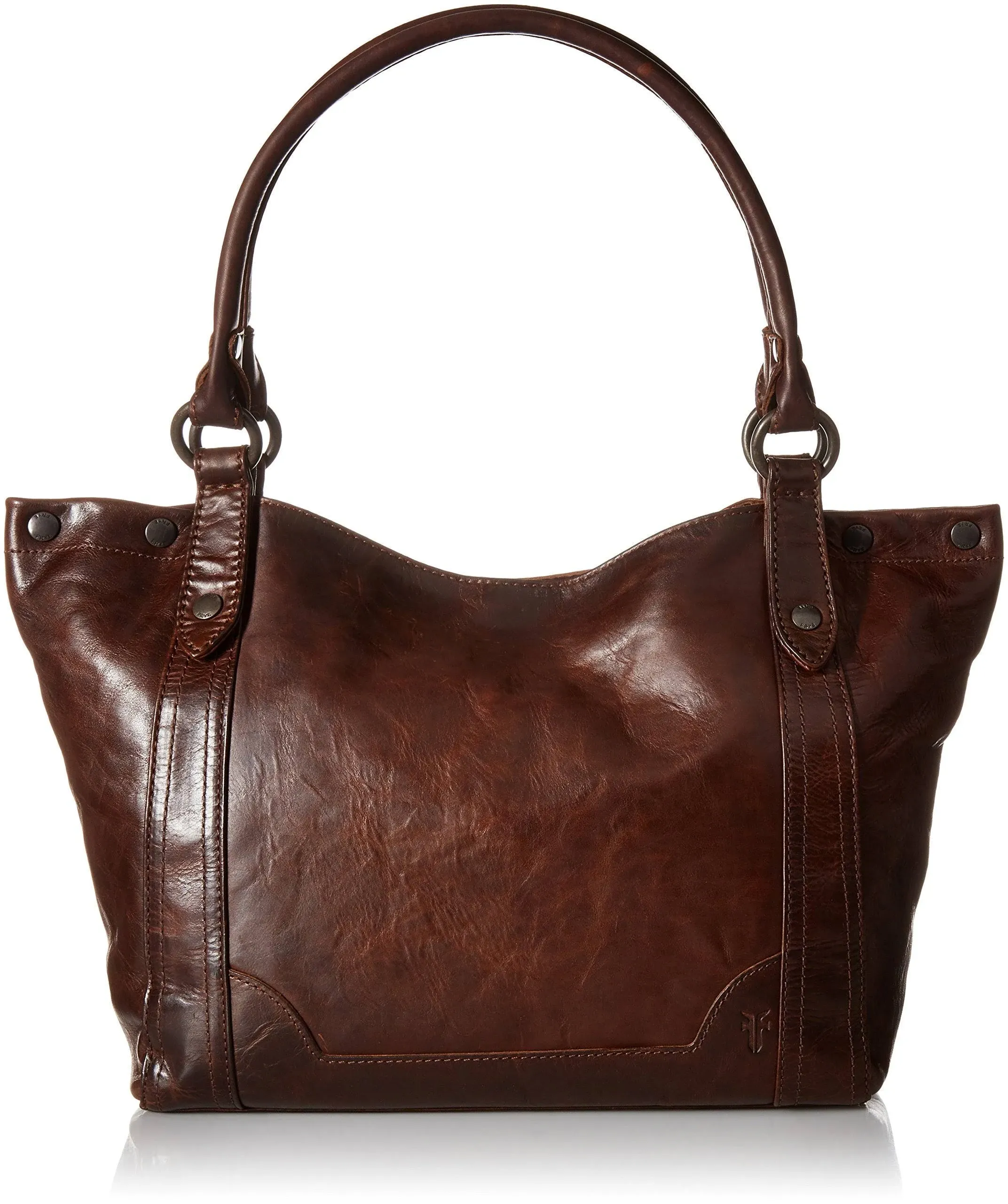 Frye Melissa Swing Italian Leather Crossbody Bag, Womens, Cognac