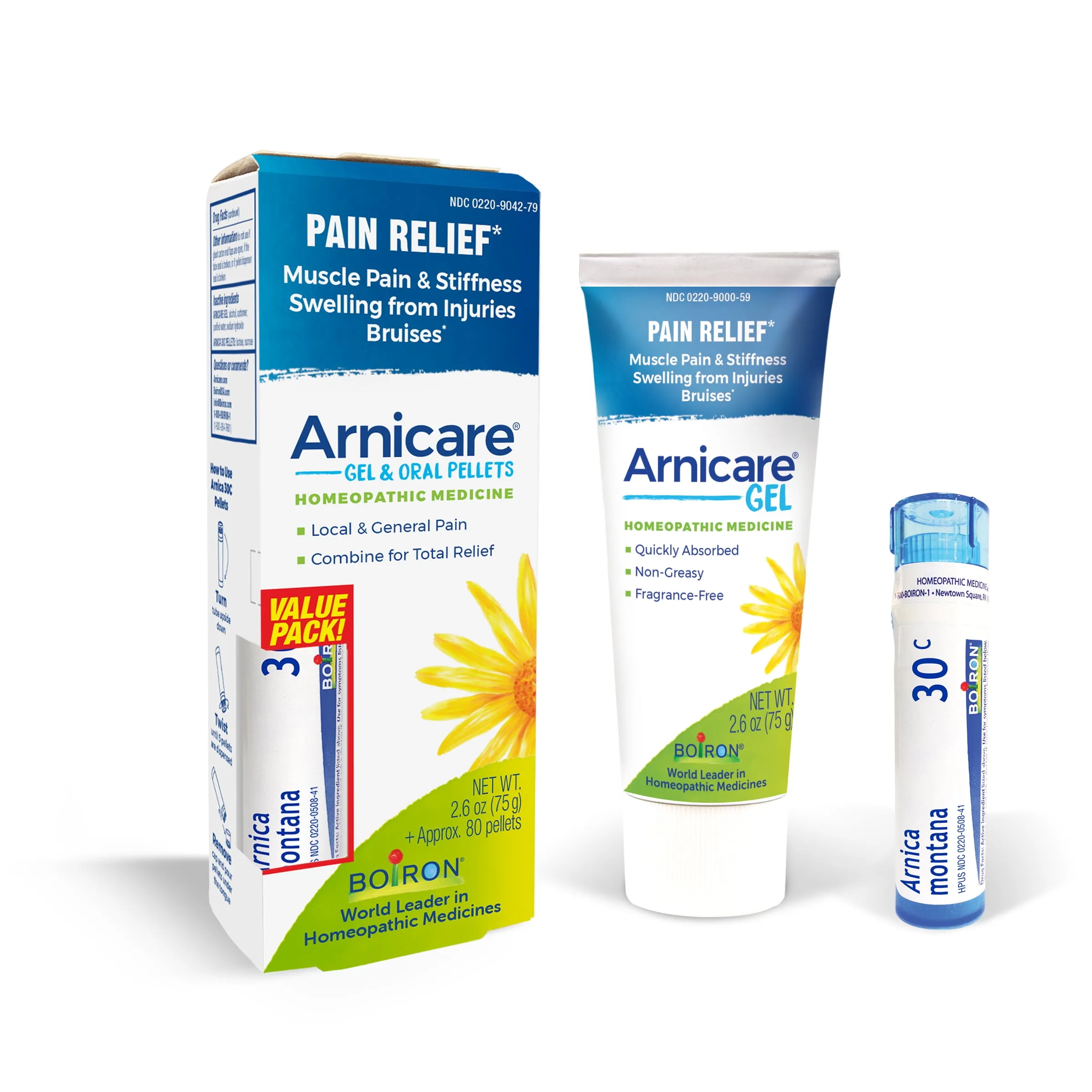 Boiron Value Pack Arnicare Gel 2.6 oz