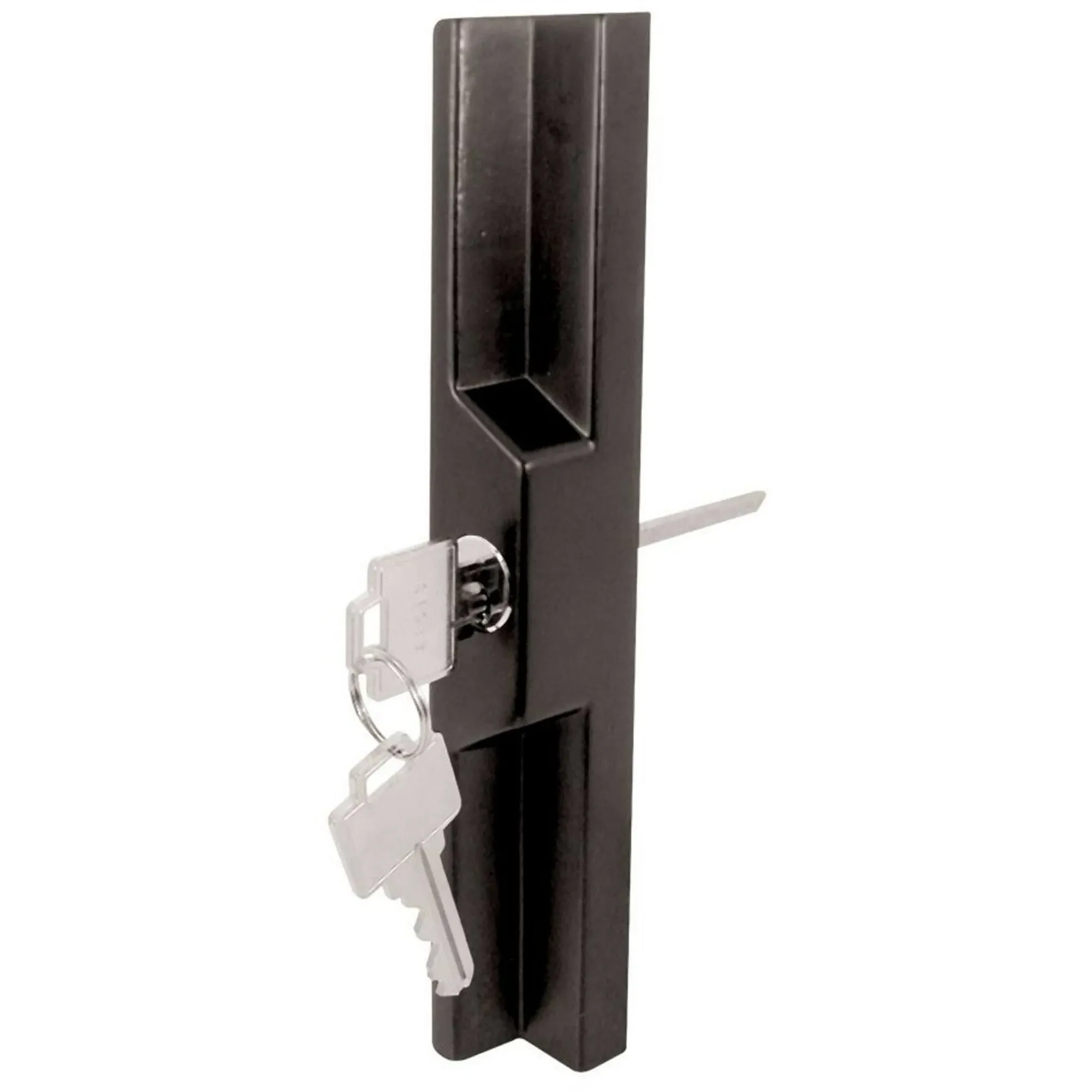 PLPCI Sliding Patio Door Universal Outside Pull, Diecast, Black - C 1139