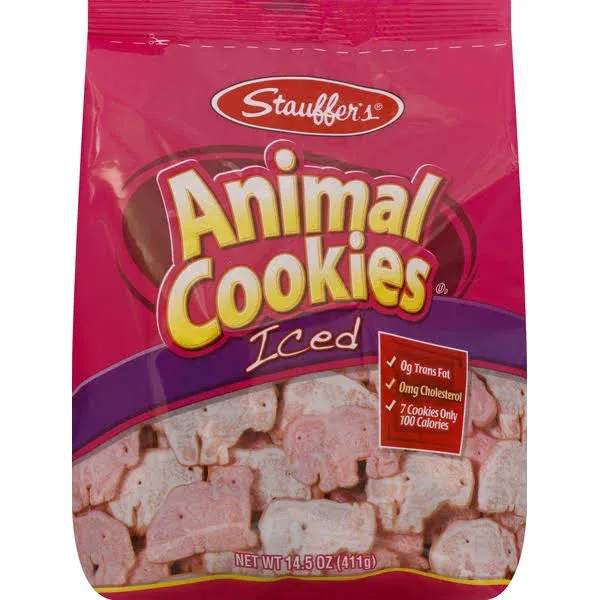 Stauffer's Animal Cookies Iced