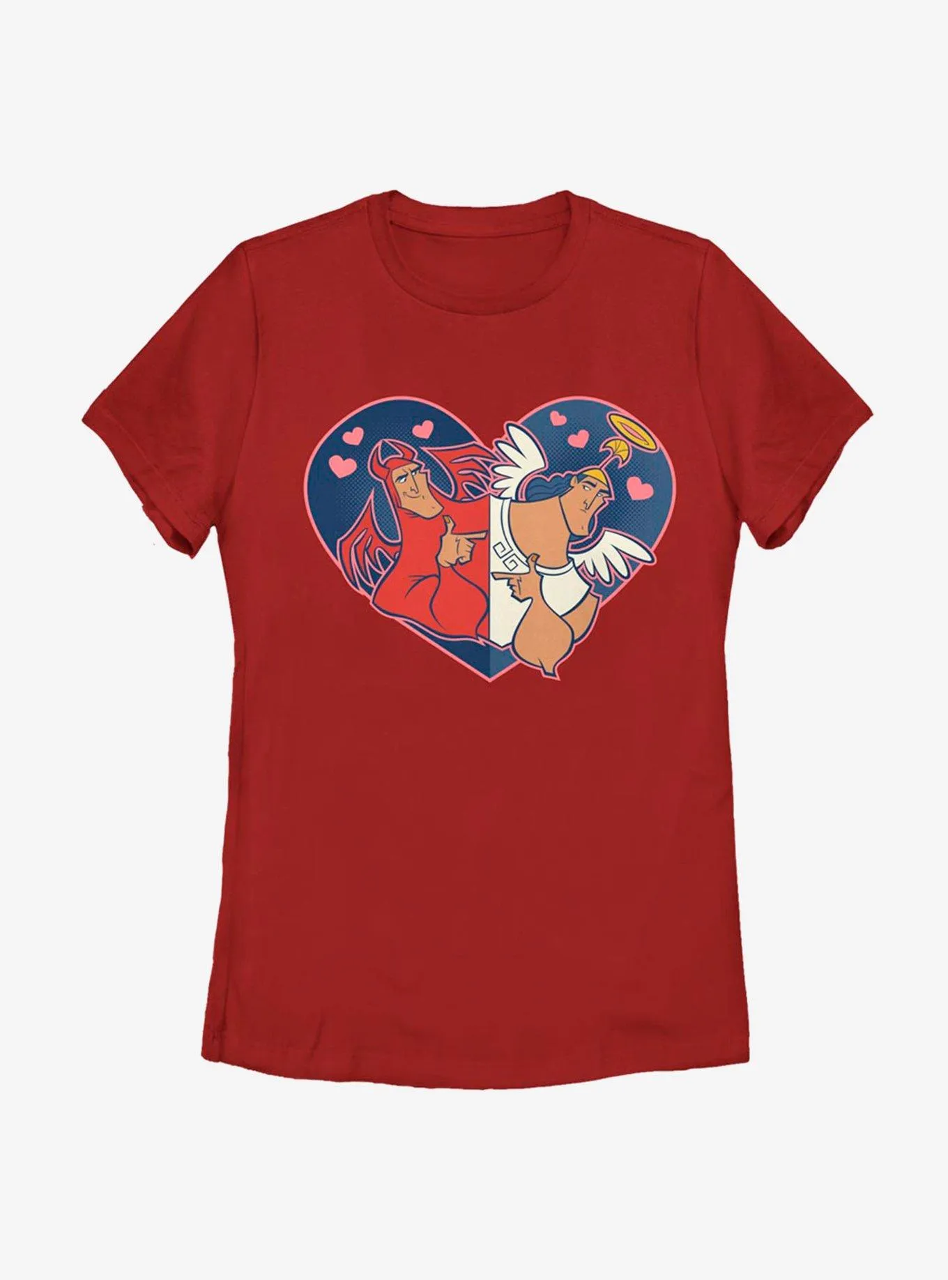 Disney The Emperor's New Groove Angel Devil Womens T-Shirt | BoxLunch