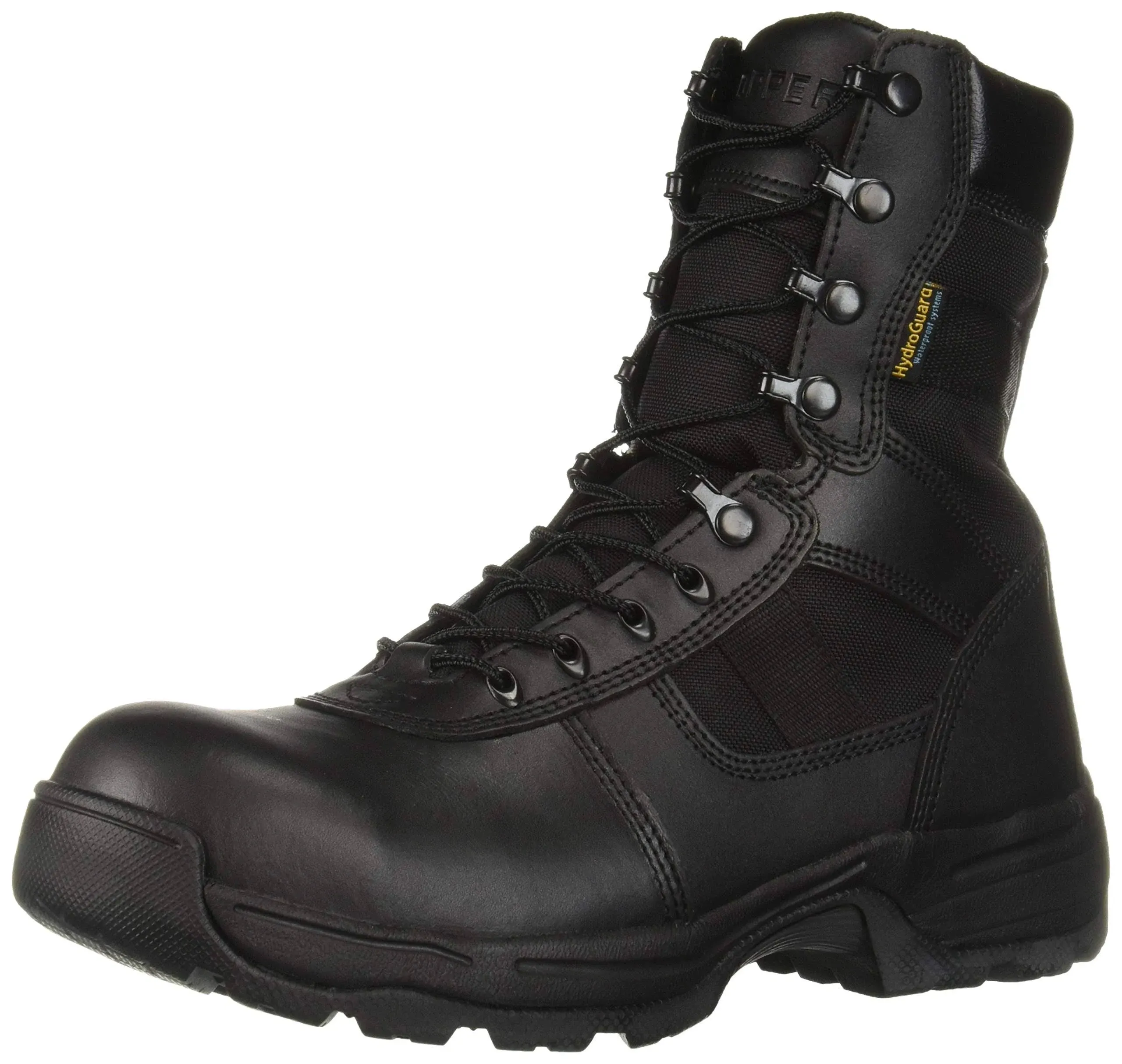 Propper Men's Series 100 8" Side Zip Boot Waterproof Comp Toe Military and Tactical