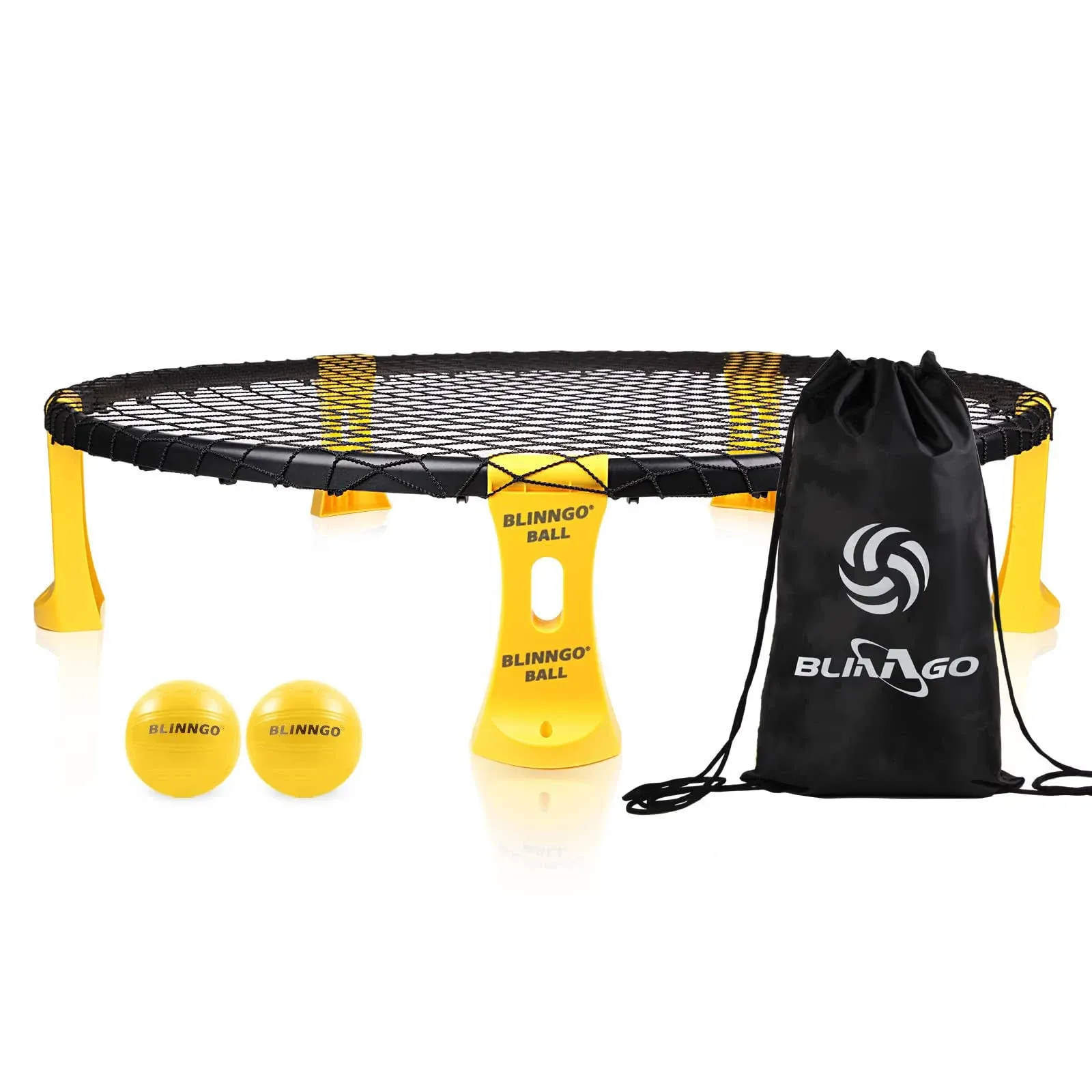 Blinngoball Roundnet Games Set with Carrying Bag and Strip Light (Only for Pro ...