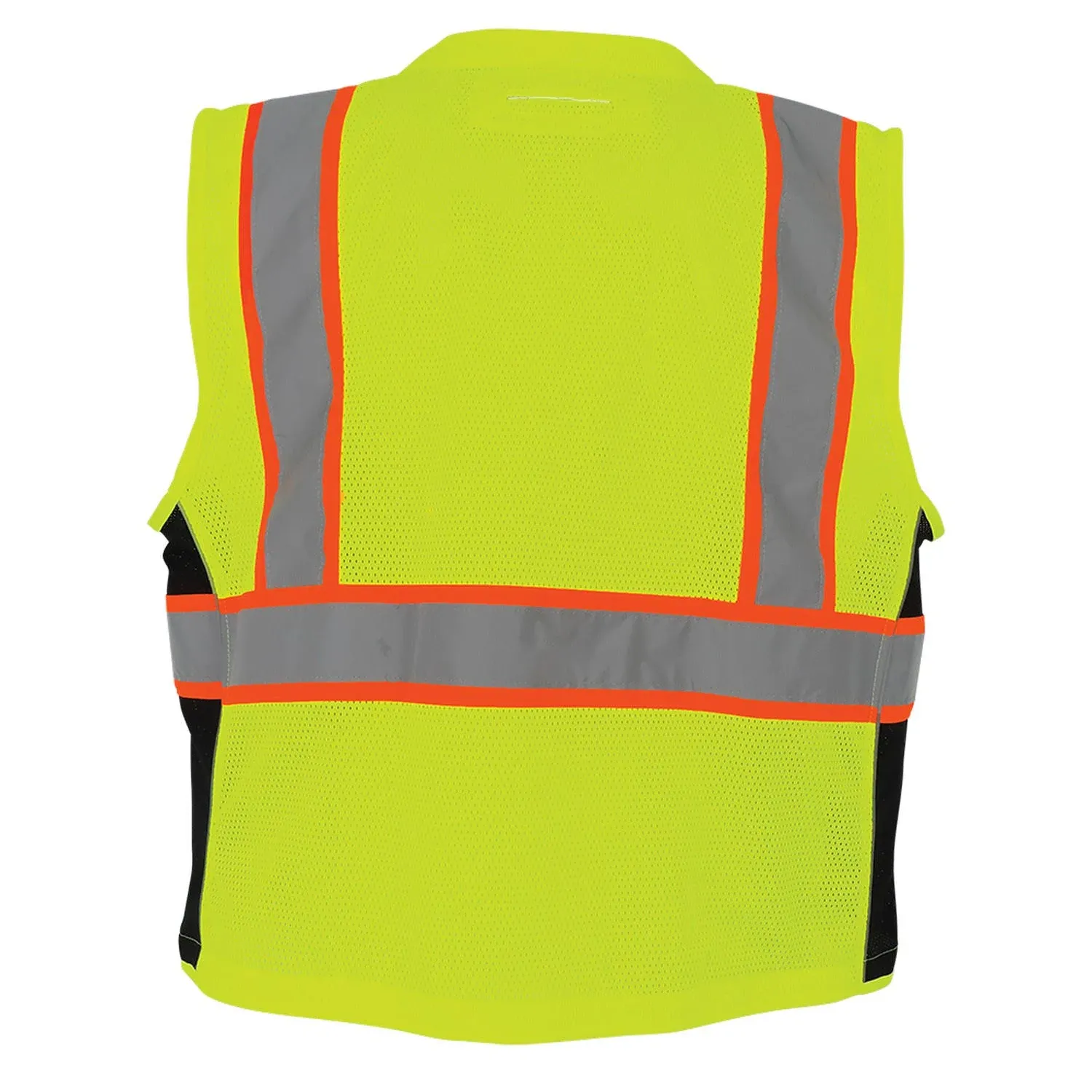 FrogWear GLO-079 Mesh Polyester Surveyors Safety Vest, Class 2, Size 2X-Large