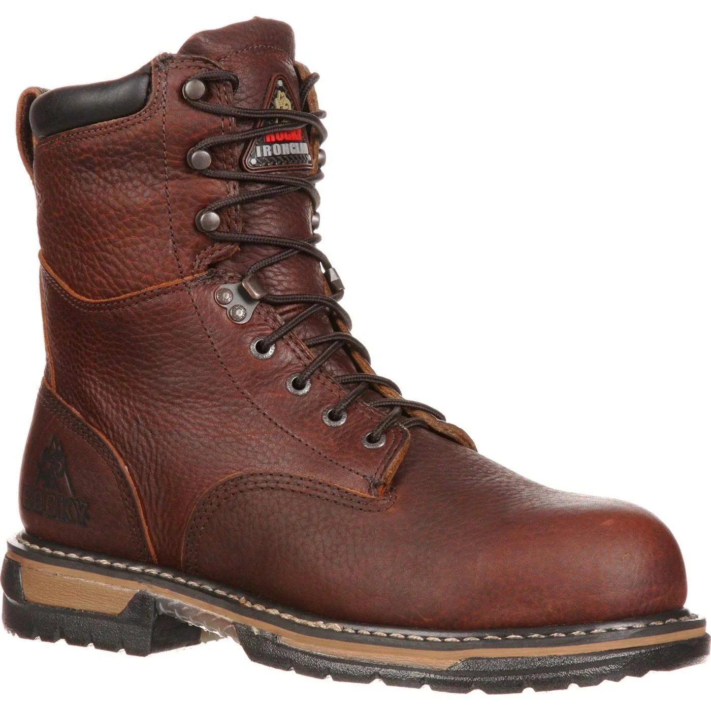 Rocky Brown Ironclad Waterproof Work Boots