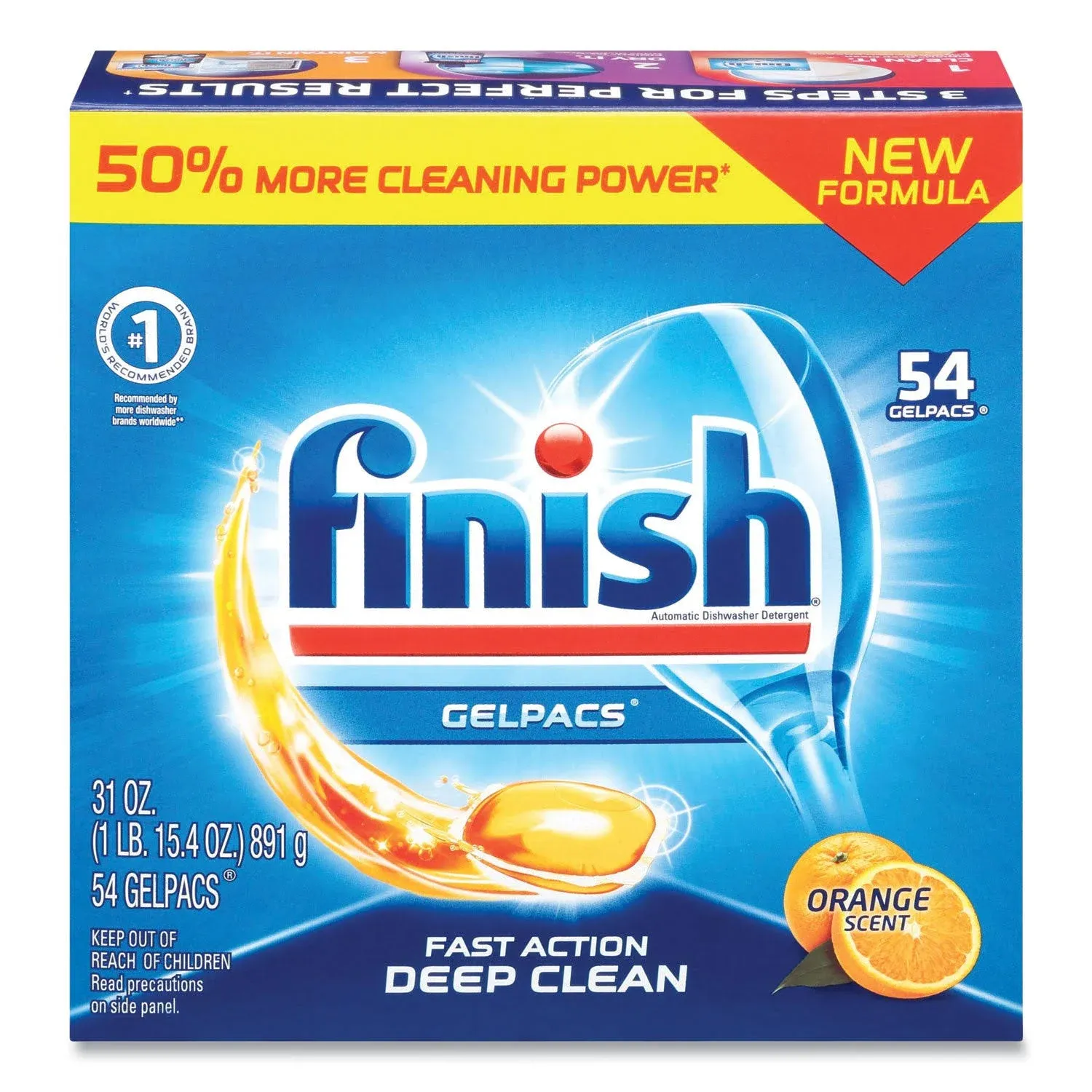 FINISH Detergent Gelpacs