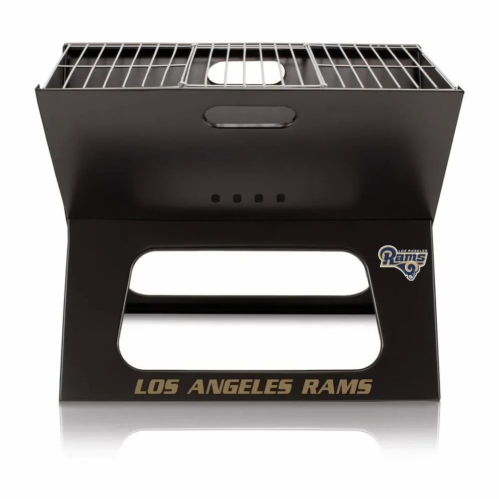 Picnic Time Portable Charcoal X-Grill - Los Angeles Rams