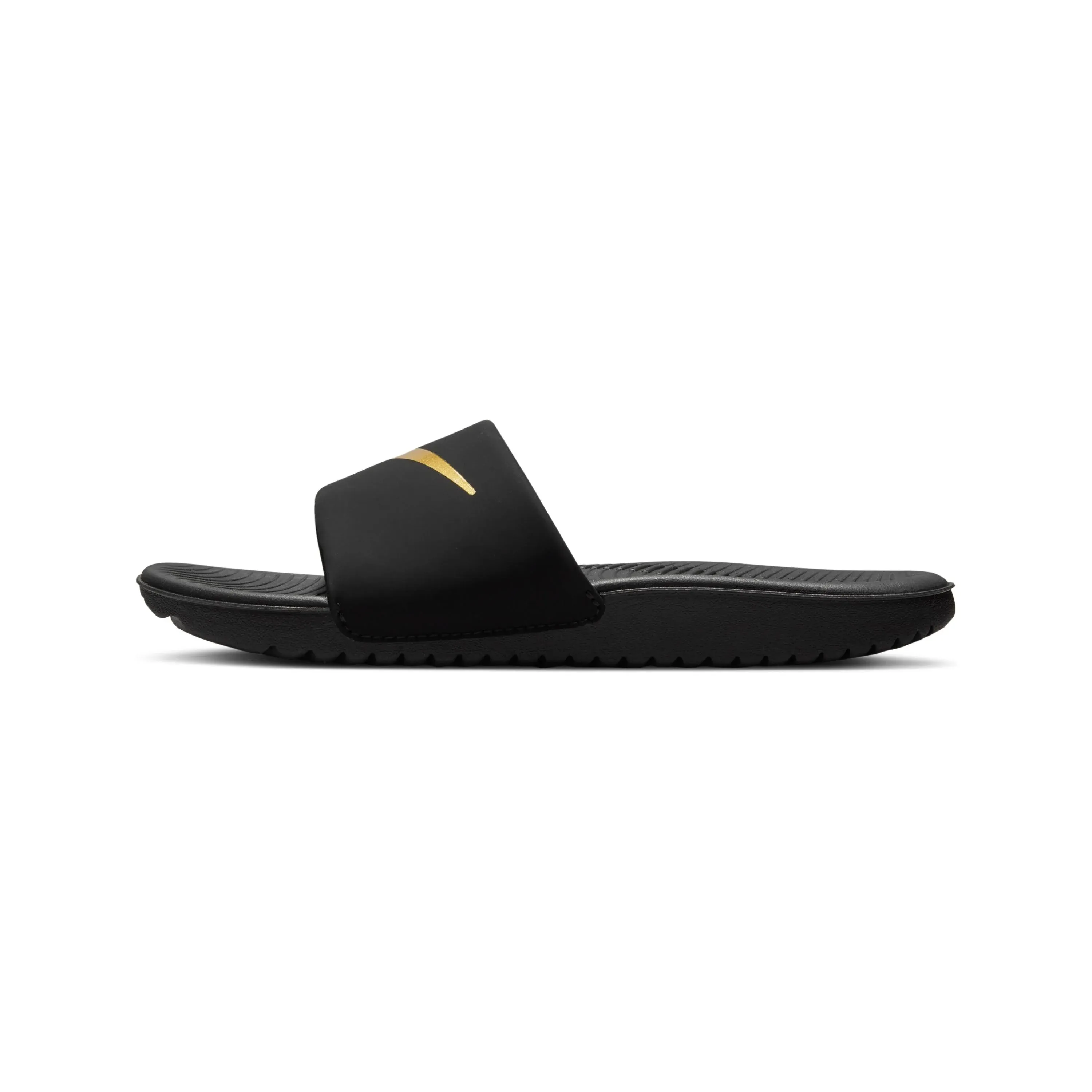 Nike Kawa Slide (GS) Black/Metallic Gold