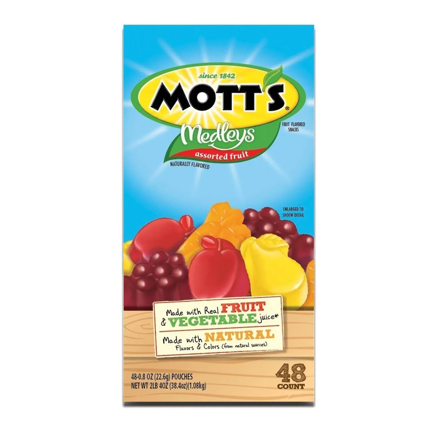 Mott's Medleys Fruit Snacks - 0.8 oz - 90 ct