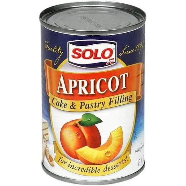 Solo Pastry Filling Apricot, 12 ounce  -- 6 per case