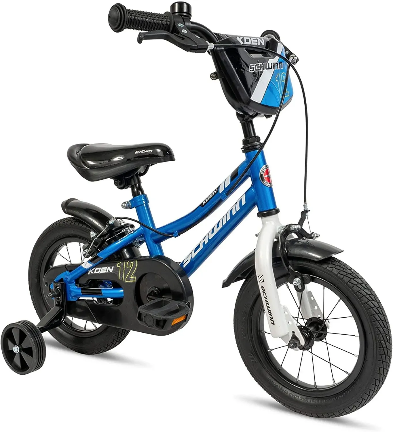 Schwinn Koen Boys Bike for Toddlers and Kids 12-Inch Wheels Blue