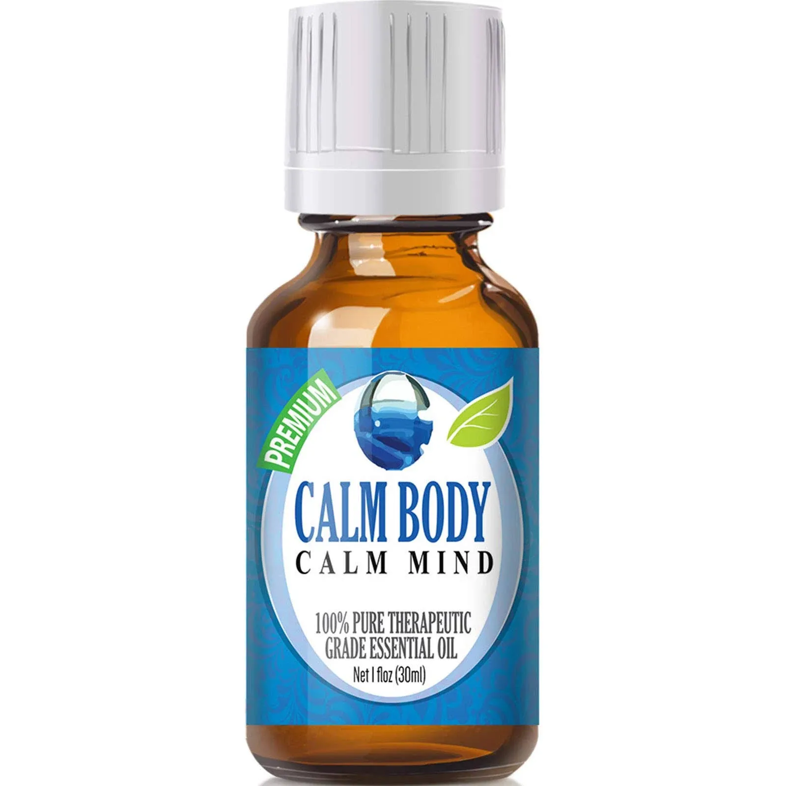 Healing Solutions Calm Body, Calm Mind Blend Essential Oil - 100% Pure Therapeutic Grade - 30ml - Aromatherapy Essential Oils