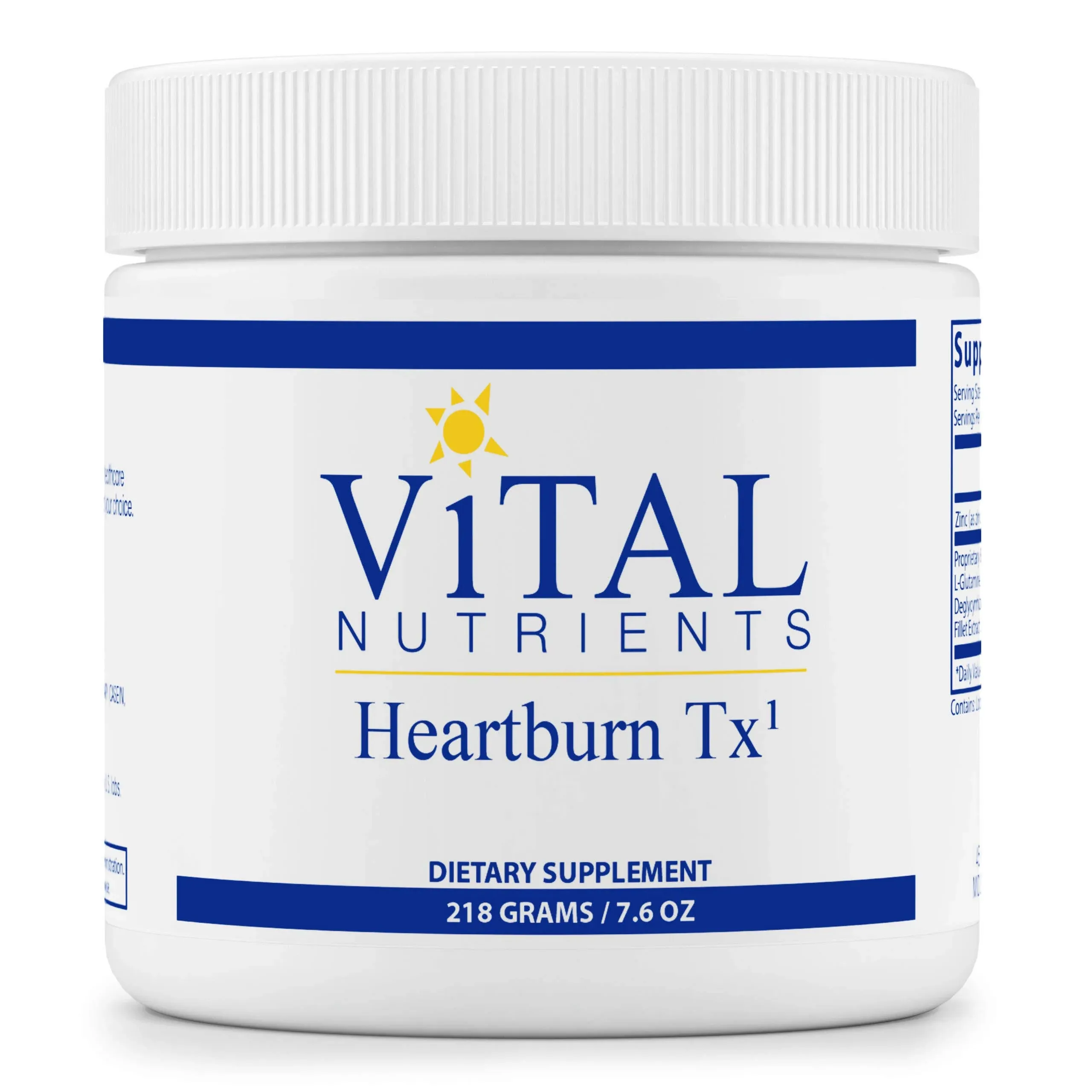 Vital Nutrients Heartburn Tx 218 gms 