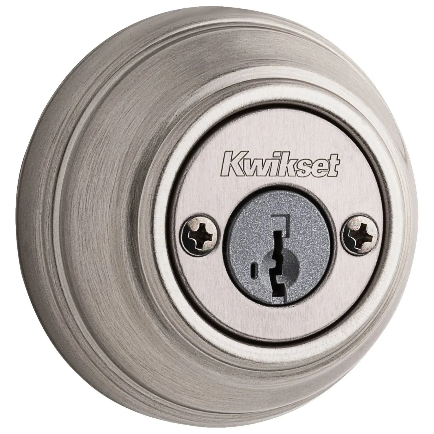 Kwikset Double Deadbolt Satin Nickel