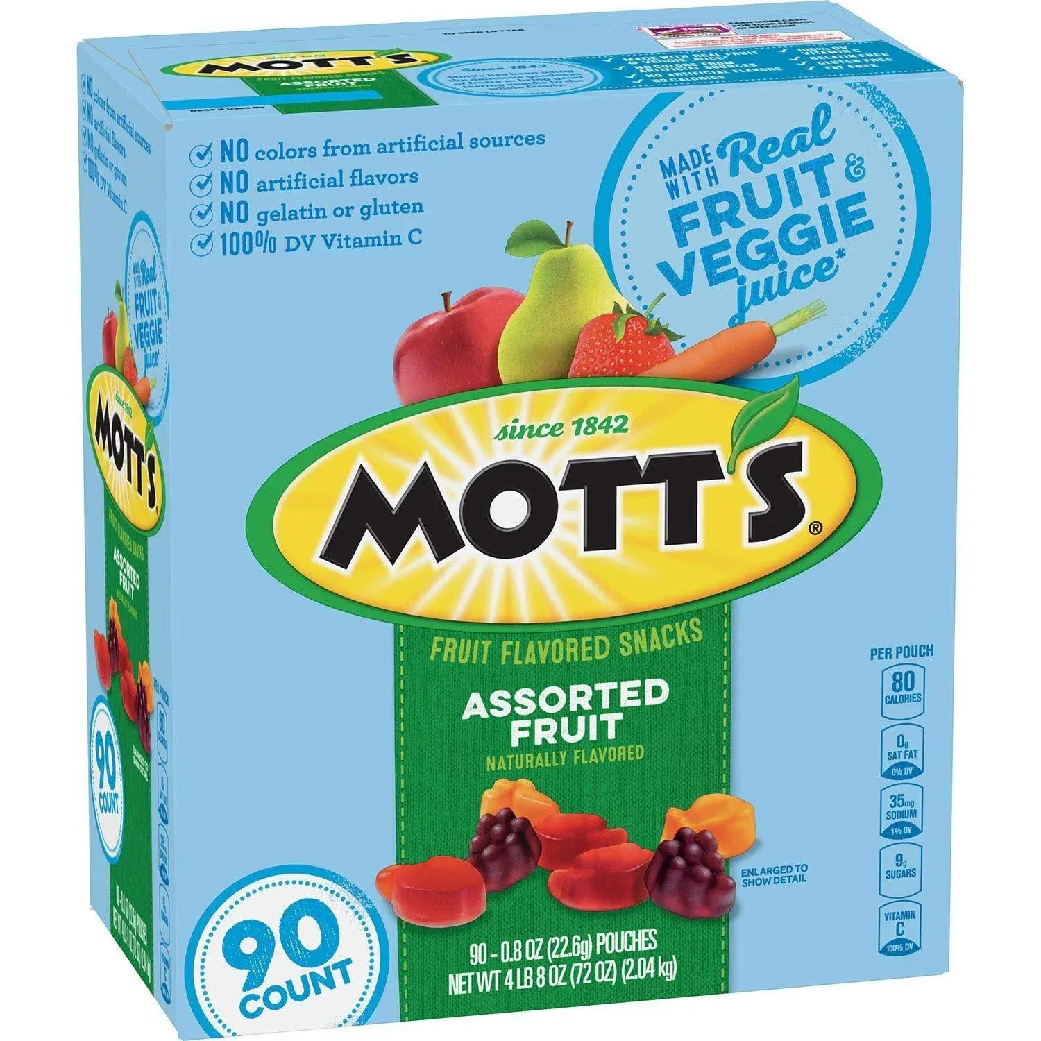 Mott's Medleys Fruit Snacks - 0.8 oz - 90 ct