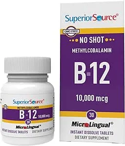 SUPERIOR SOURCE `Methyl B12 10;000Mcg`, 30 CT