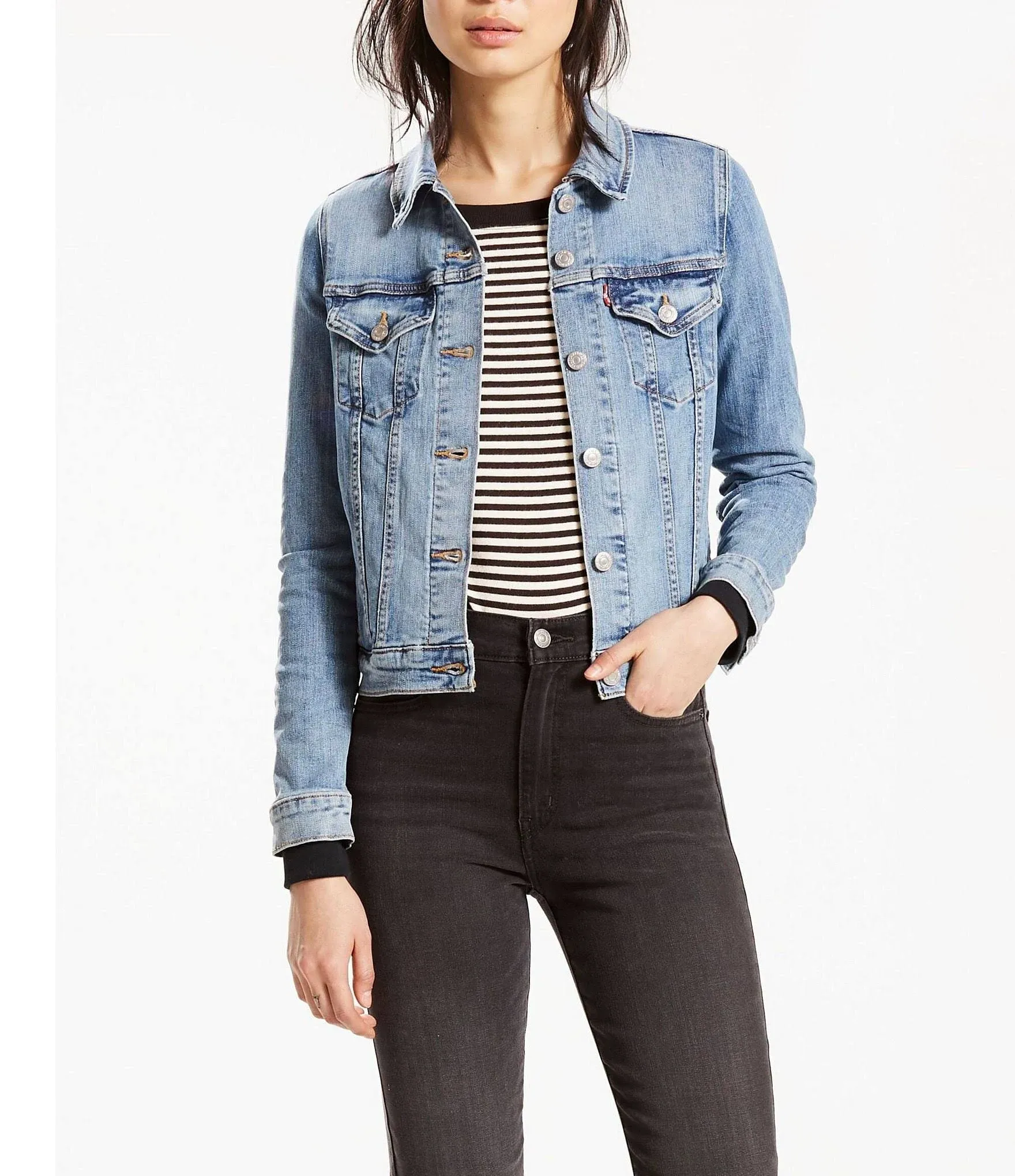 Levi's Women's Original Trucker Jacket - L - Blue