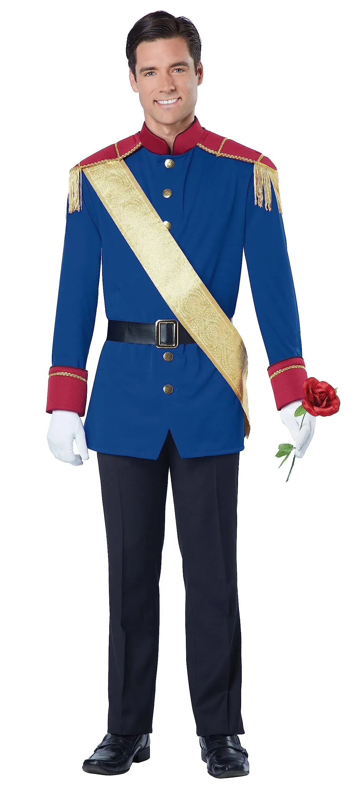 Disfraz Premium Principe De Cuentos California Costumes Azul Para