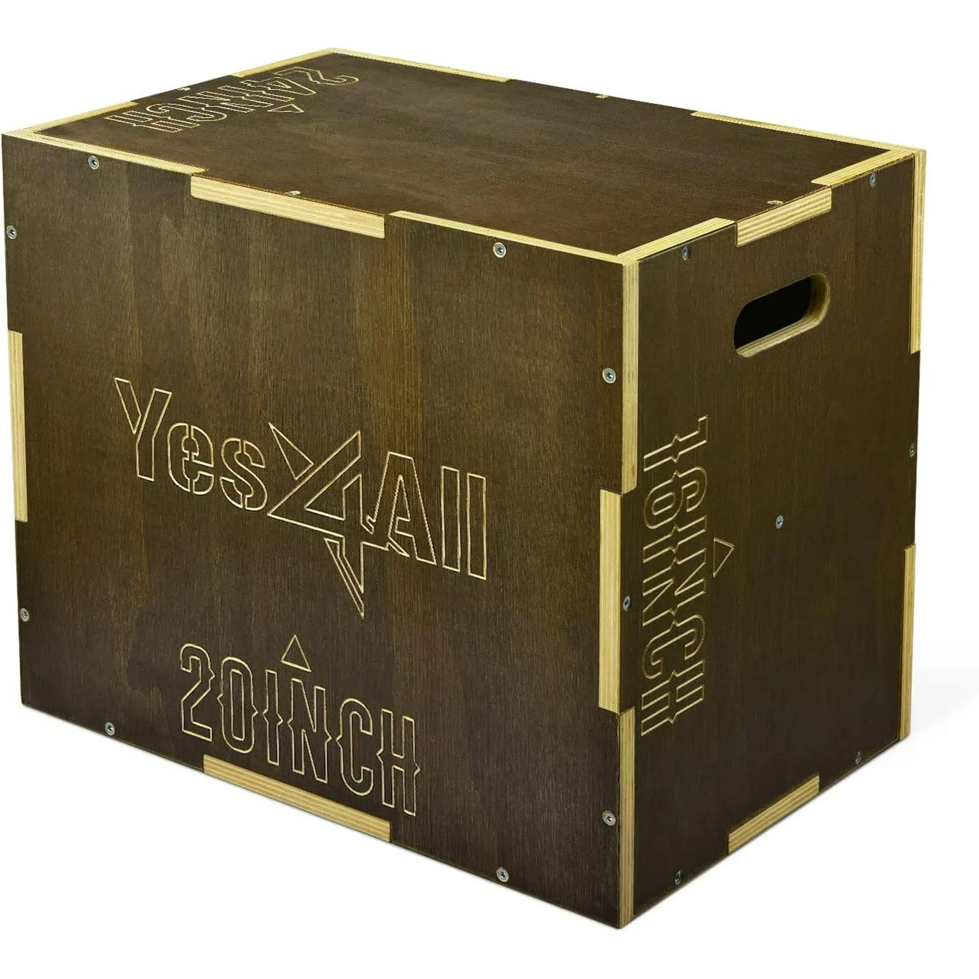 Yes4All 3 in 1 Wooden Plyo Box