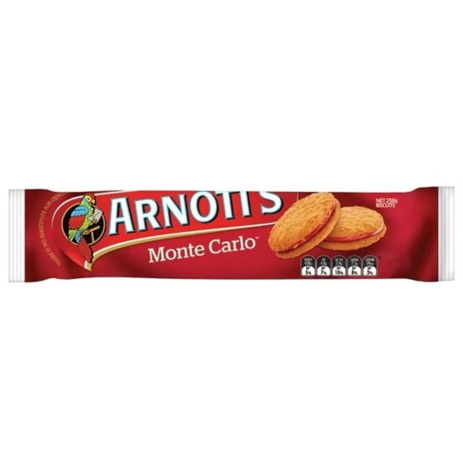 "Arnott's Monte Carlo 250g"