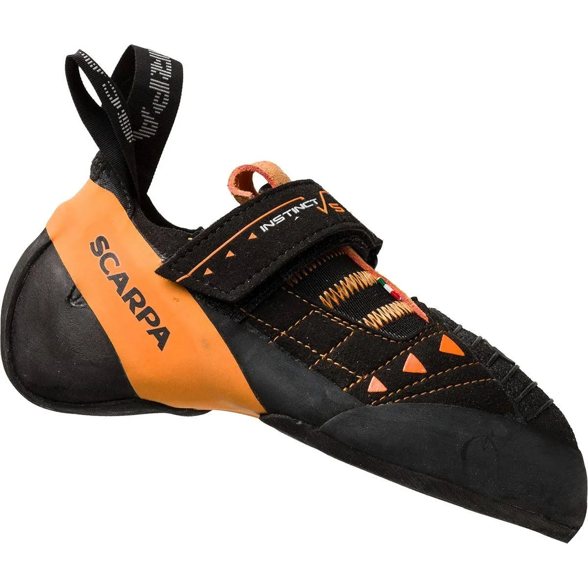 Scarpa Instinct VS Climbing Shoes - Men's 50 Black - Orange