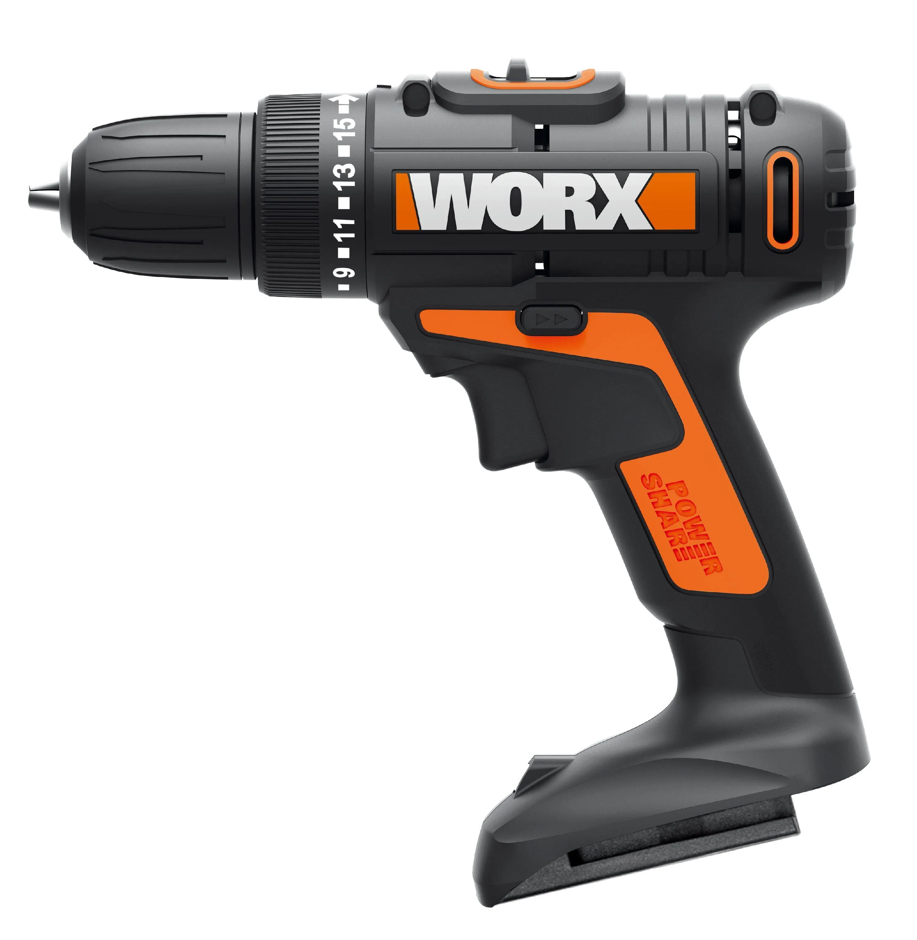 WX101L.9 20V Power Share Cordless Drill &amp; Driver (Tool Only)