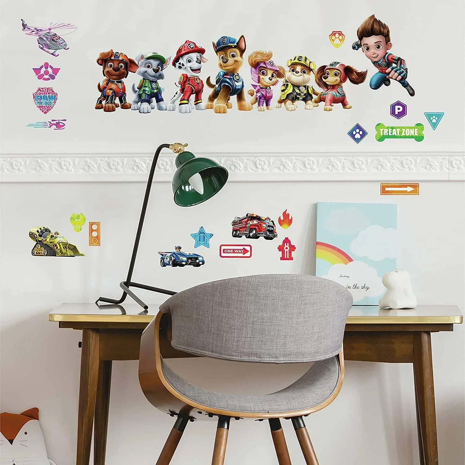 RoomMates Paw Patrol Movie Peel & Stick Wall Decals