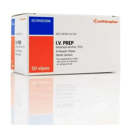 Antiseptic IV Prep Wipes