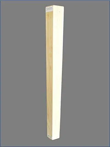 Bingltd - 29 Shaker Style Hardwood Table Leg - Set of 4 (1135E-UNF)