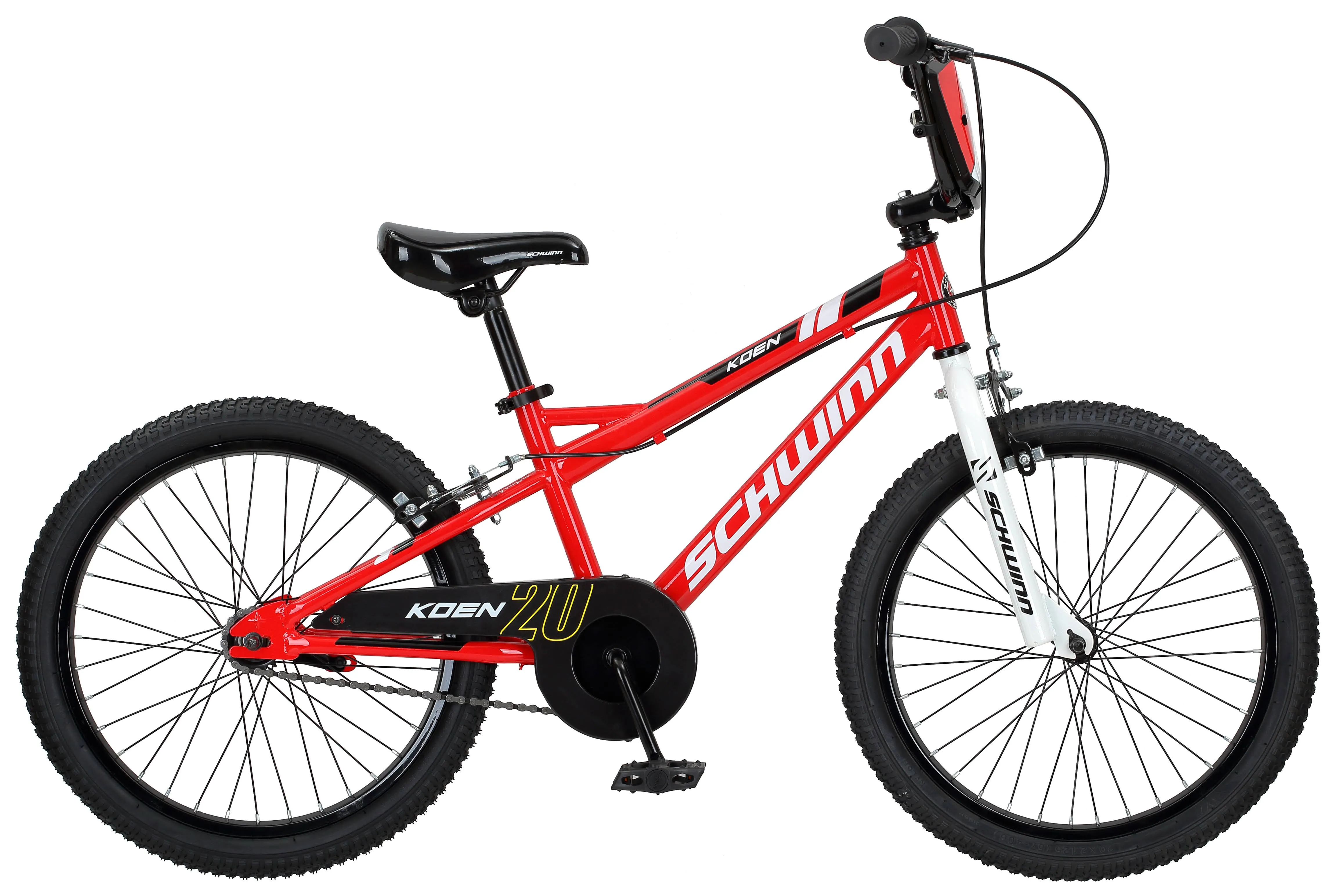 Schwinn Koen Boys Bike for Toddlers and Kids, 20-inch Wheels, Red