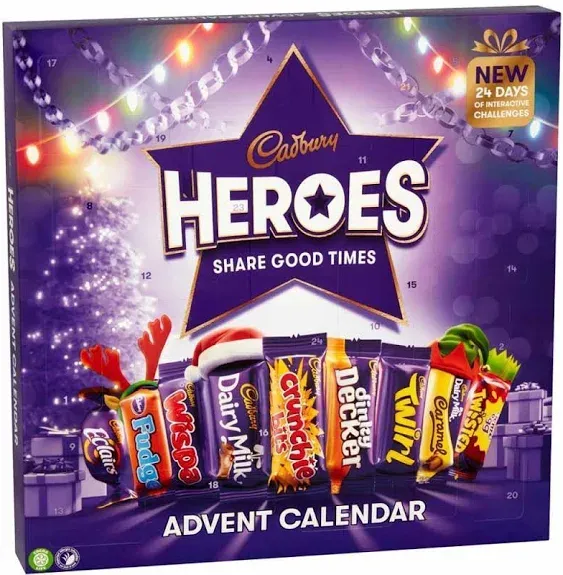 Cadbury Heroes Advent Calendar