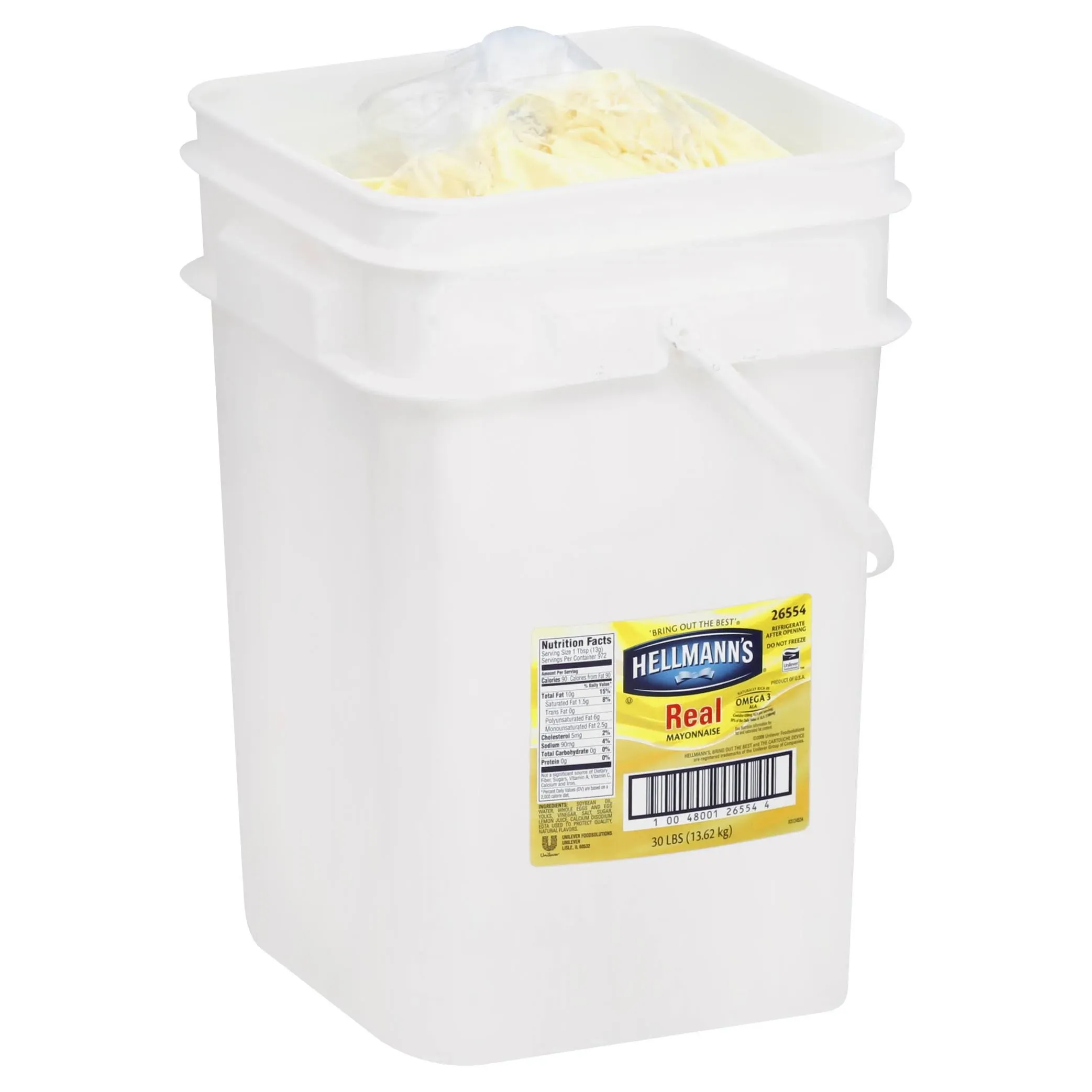 Hellmann&#039;s Mayonnaise, Real, 64 oz.