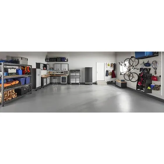 Gladiator Premier Wall GearBox 24-in W x 24-in H x 12-in D Wall-mounted Steel Garage Cabinet in Gray Lowes.com