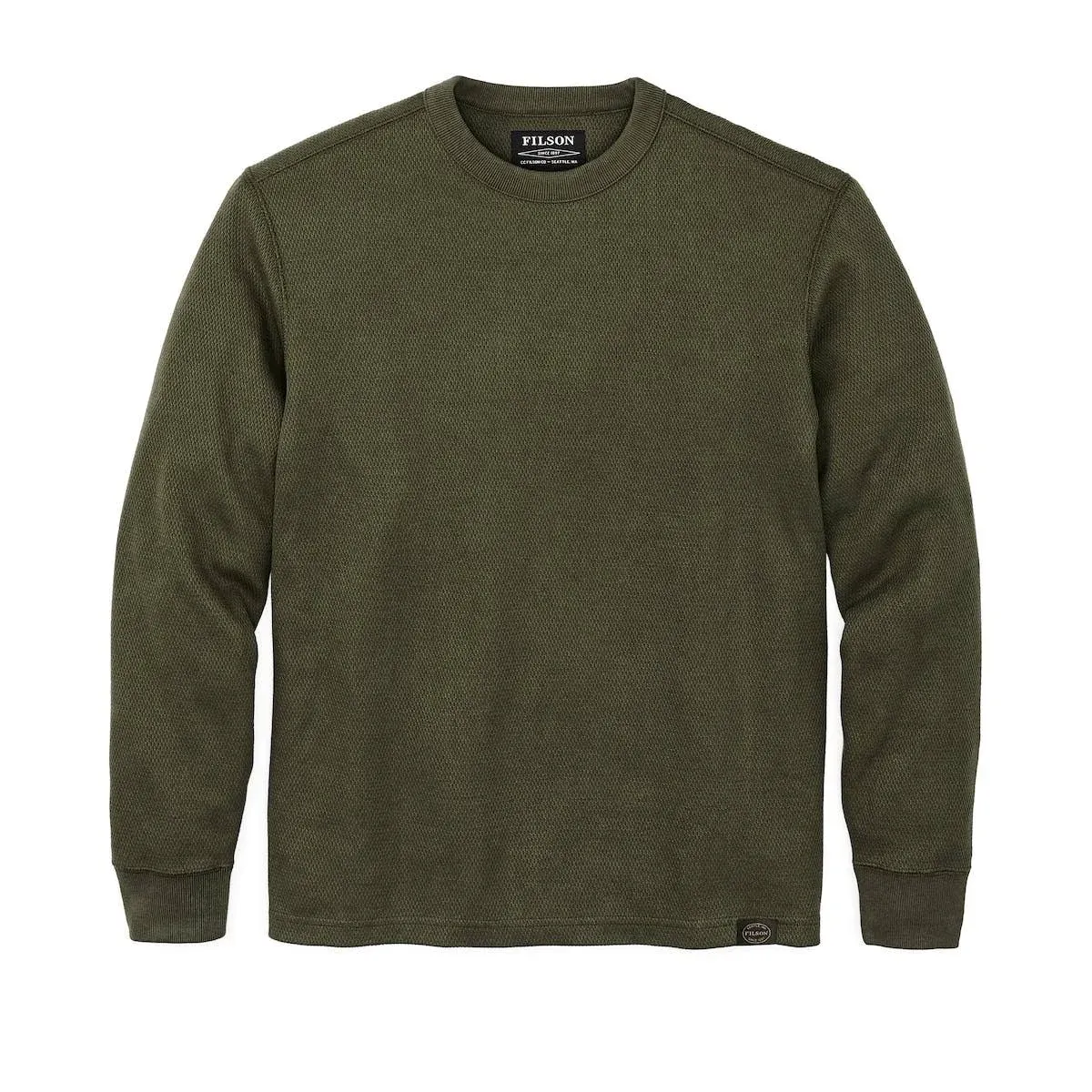 Filson Waffle Knit Thermal Crewneck