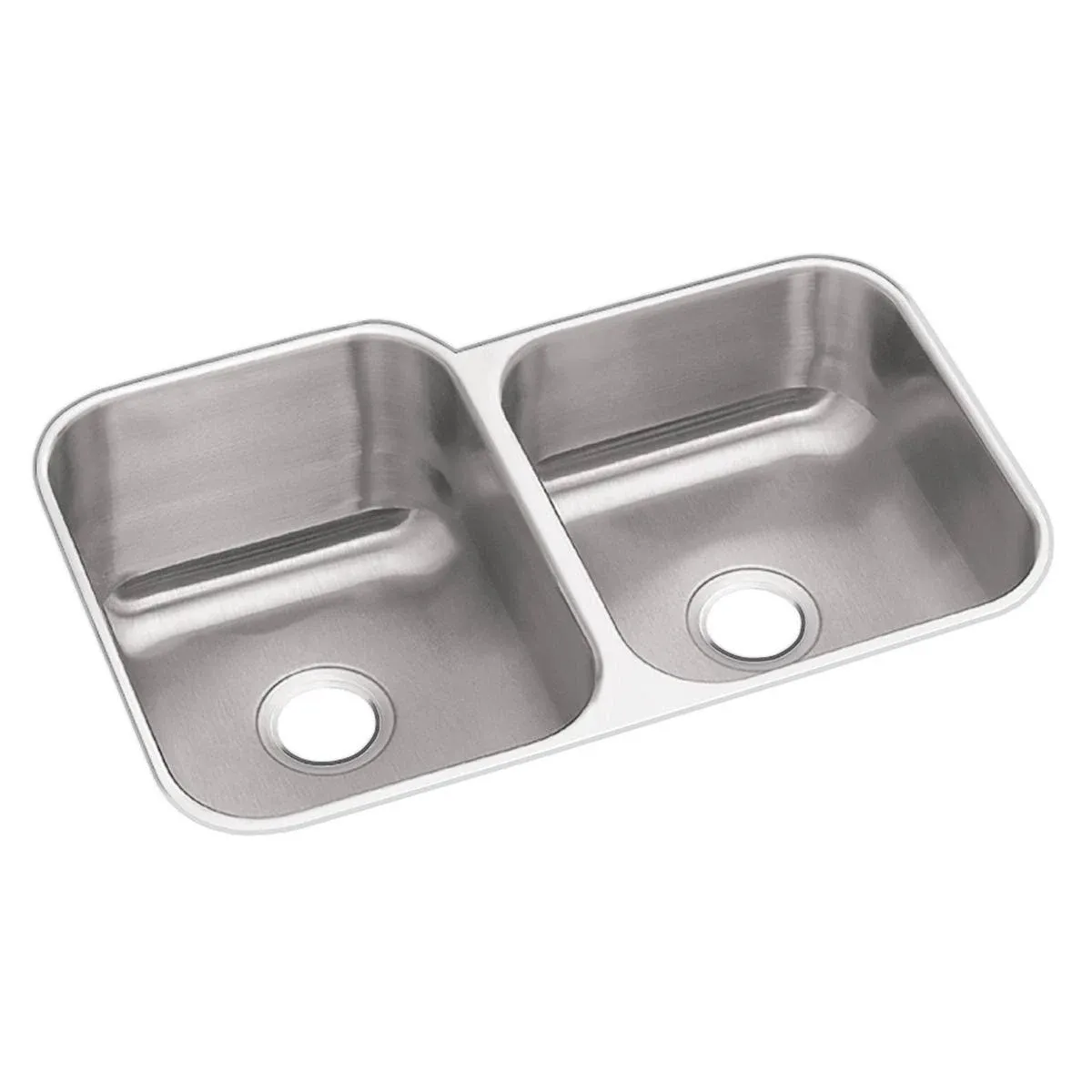 Elkay Dayton 31-3/4" x 20-1/2" x 10" 60/40 Double Bowl Undermount Sink