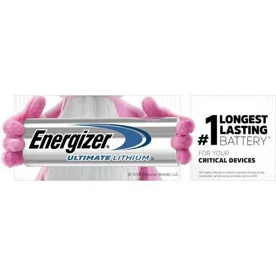 Energizer Ultimate Lithium AAA Batteries, 24 Pack