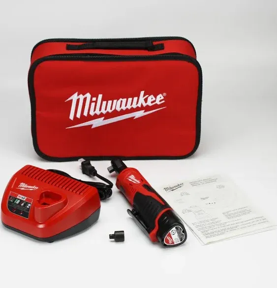 Milwaukee 2457-21 3/8-in Cordless M12 Lithium-Ion Ratchet Kit