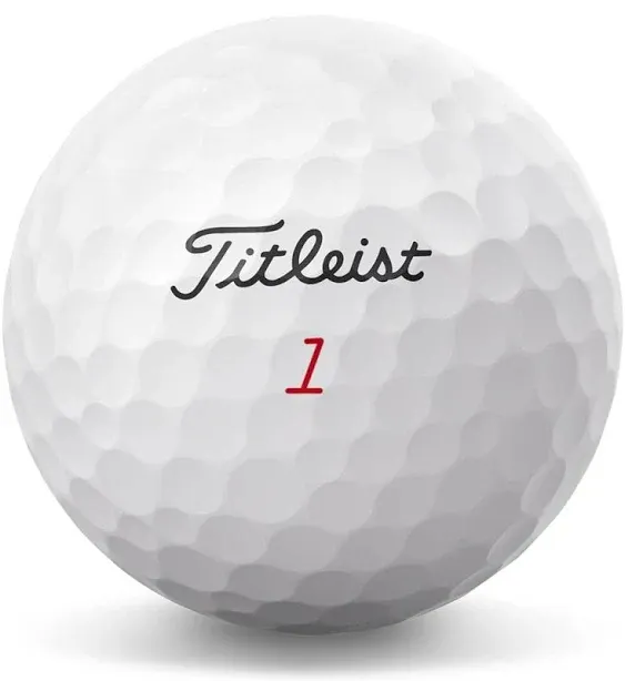 Titleist Pro V1x Golf Balls White (Left Dash)