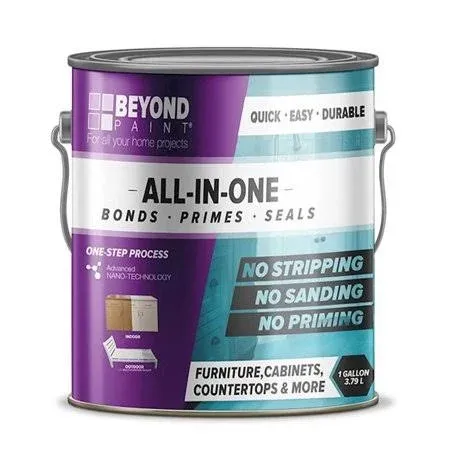 Furniture, Cabinets and More All-in-one Refinishing Paint Gallon, No Strippin...