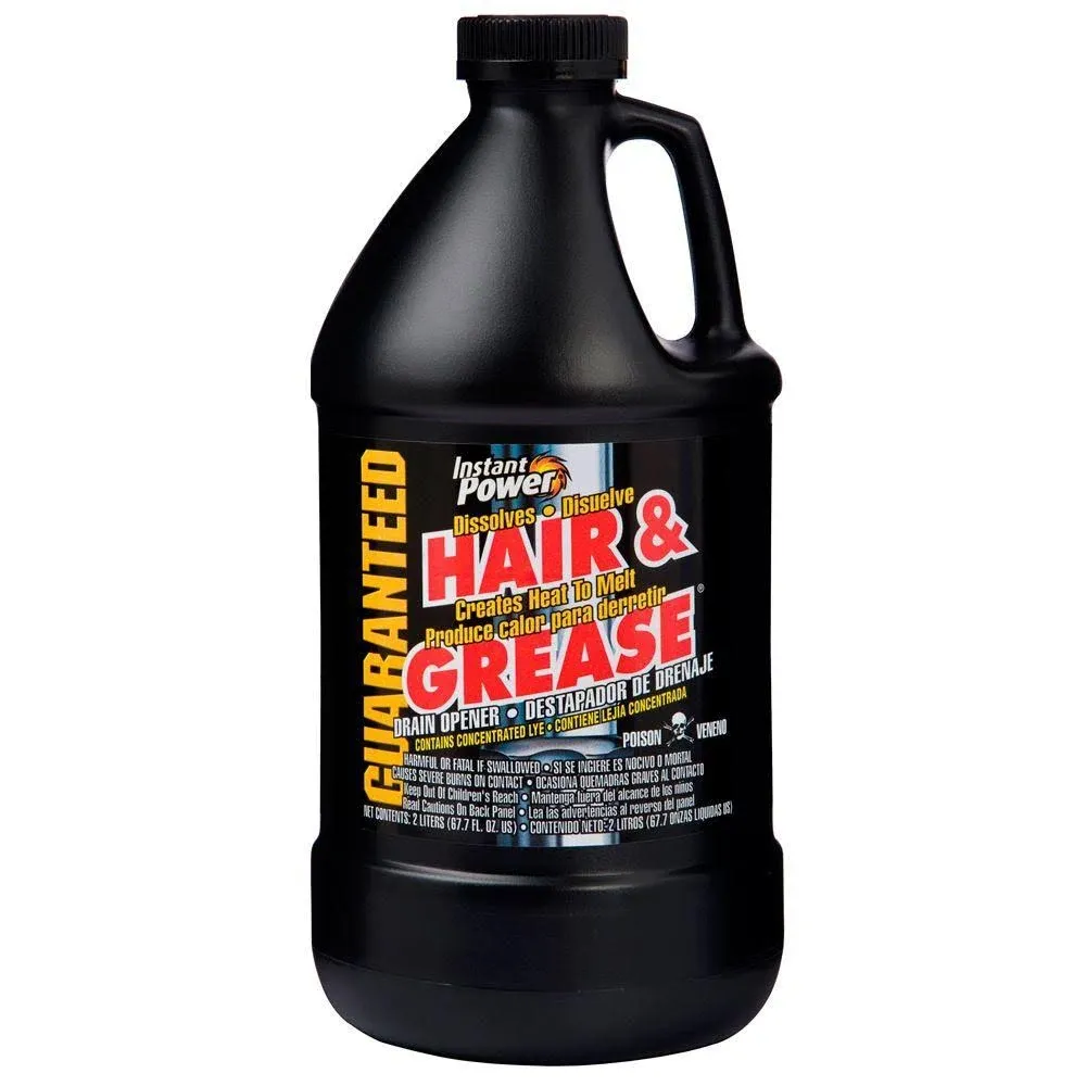 Instant Power - Hair & Grease Drain Opener 2 Liter