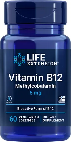 Life Extension, Witamina B12, 100 Tabletek