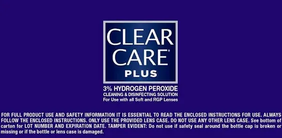 Clear Care Plus Cleaning & Disinfecting Solution, 32 Ounces