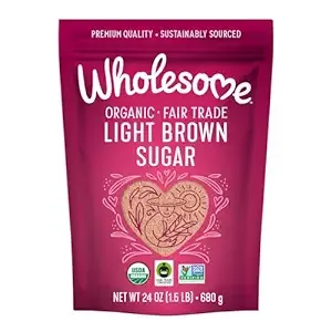 Wholesome Sweeteners Organic Light Brown Sugar, 24 oz - Case of 6