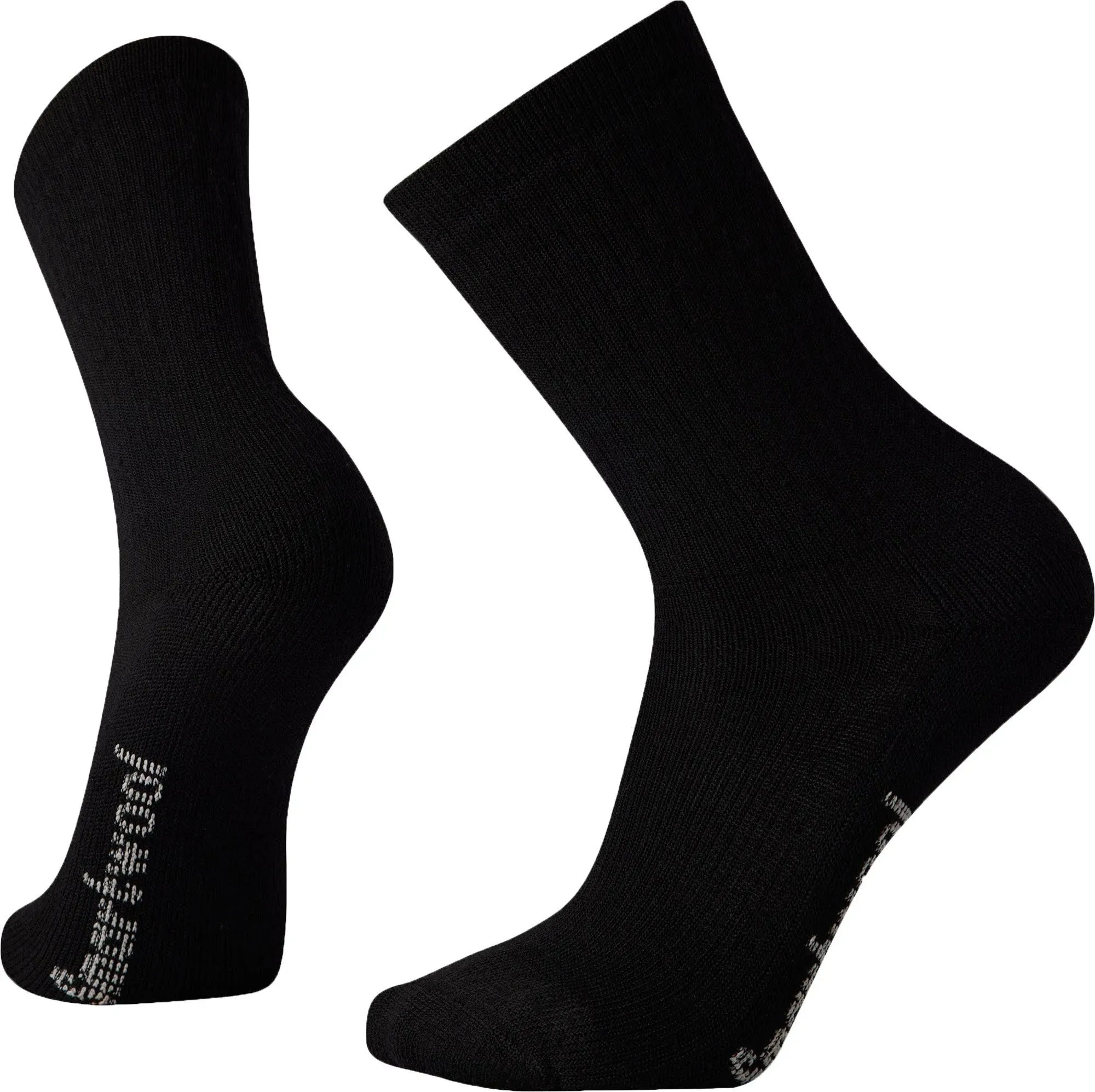 Adult Smartwool Classic Edition Full Cushion Solid Crew Hiking Socks Large Black