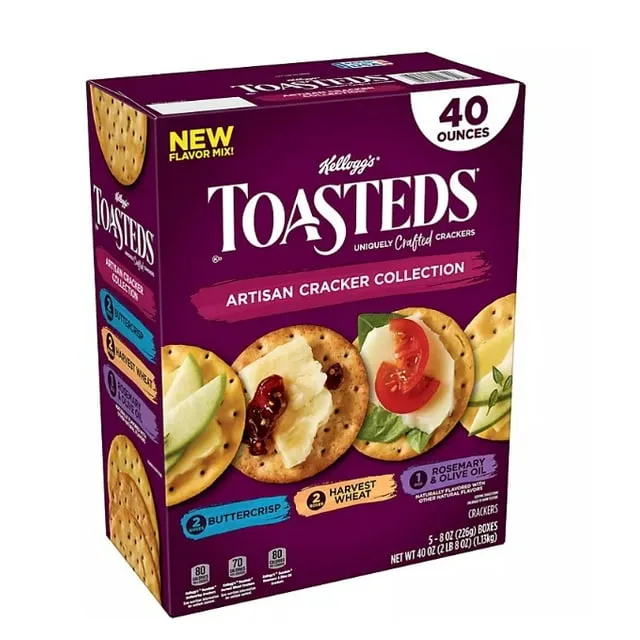 Kellogg's Toasteds Variety Pack Crackers