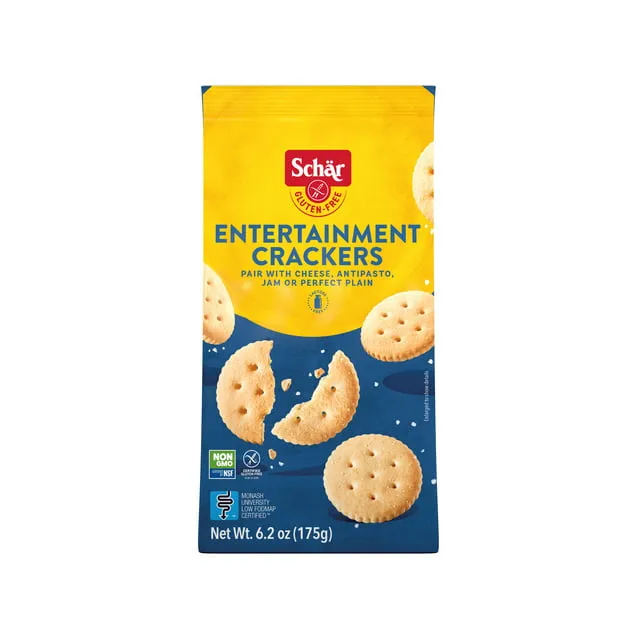 Schar Entertainment Crackers Gluten Free